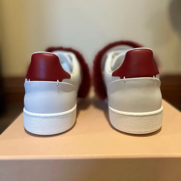 Louis Vuitton Women’s Fur Trimmed Sneakers - Picture 8 of 10